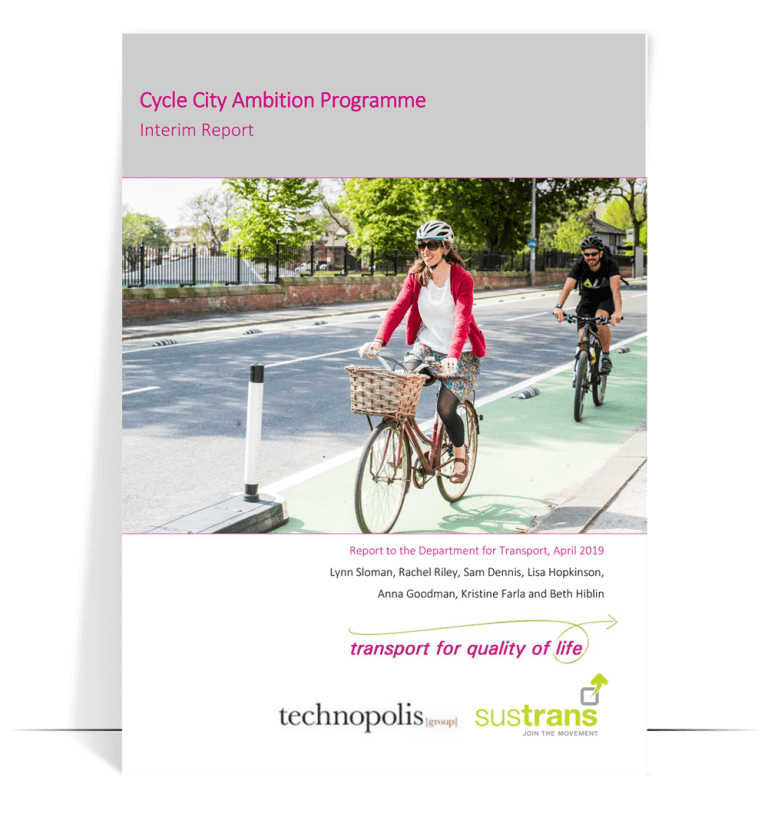 Cycle City Ambition programme: interim report