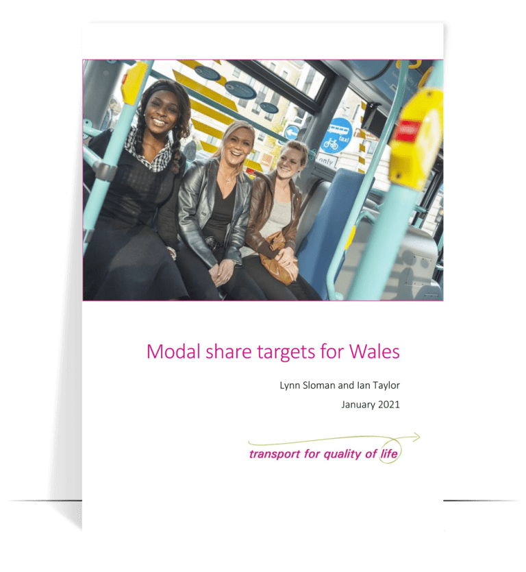 Modal share targets for Wales