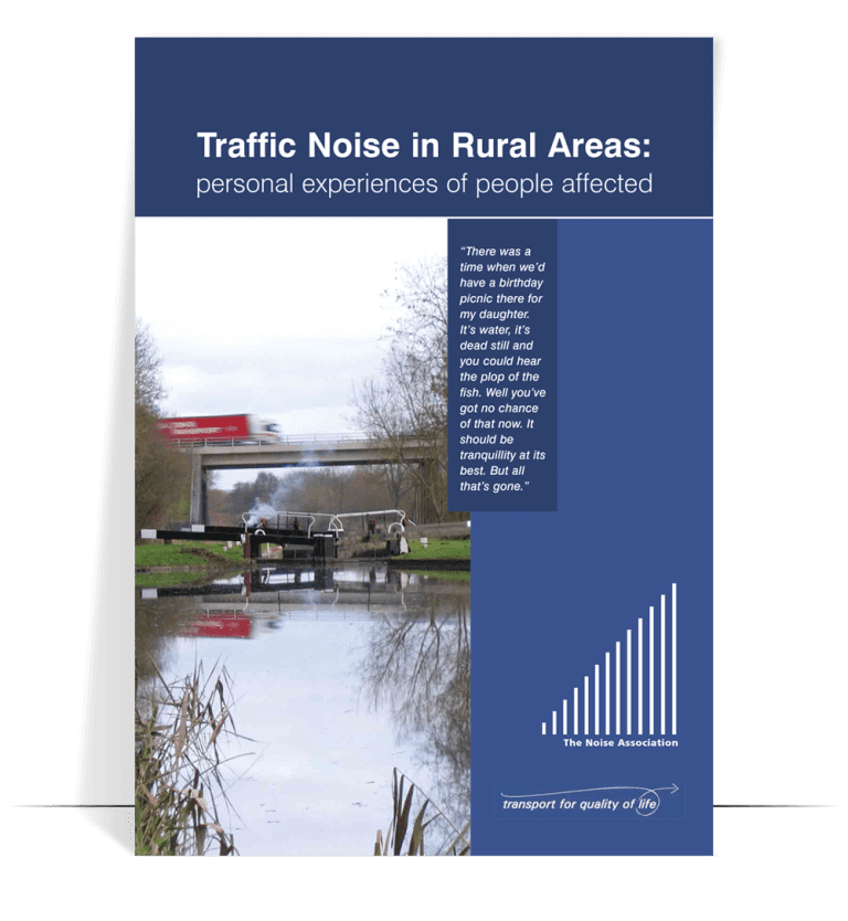 Traffic noise in rural areas: personal experiences of people affected